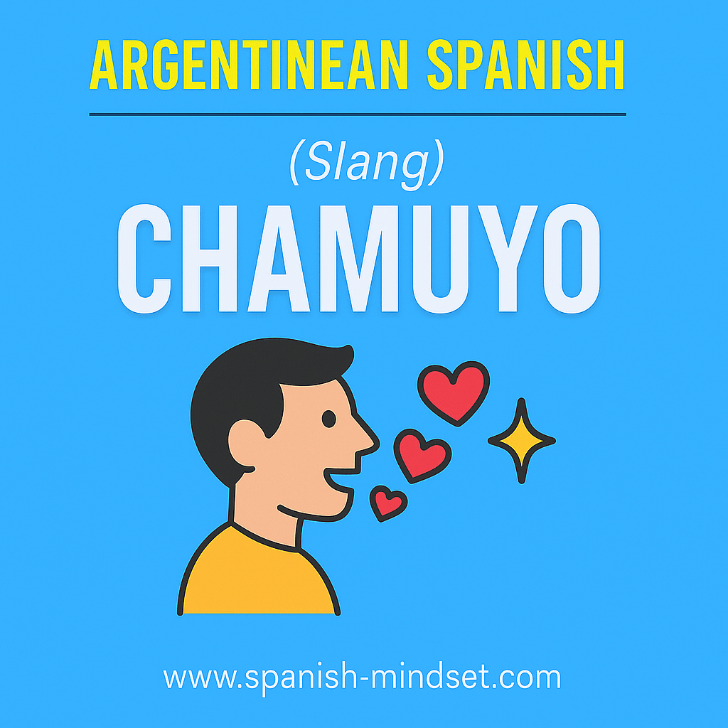 "Chamuyar" meaning in English. Argentinian slang word.