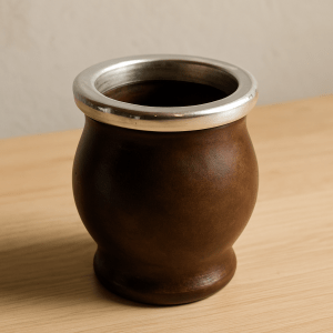 Mate cup, "calabaza", argentinian traditional tea.