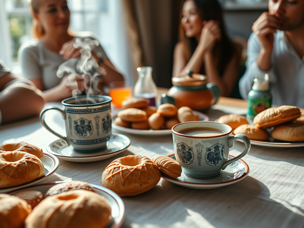 Argentinian Merienda, traditional 4th meal, afternoon snack.
