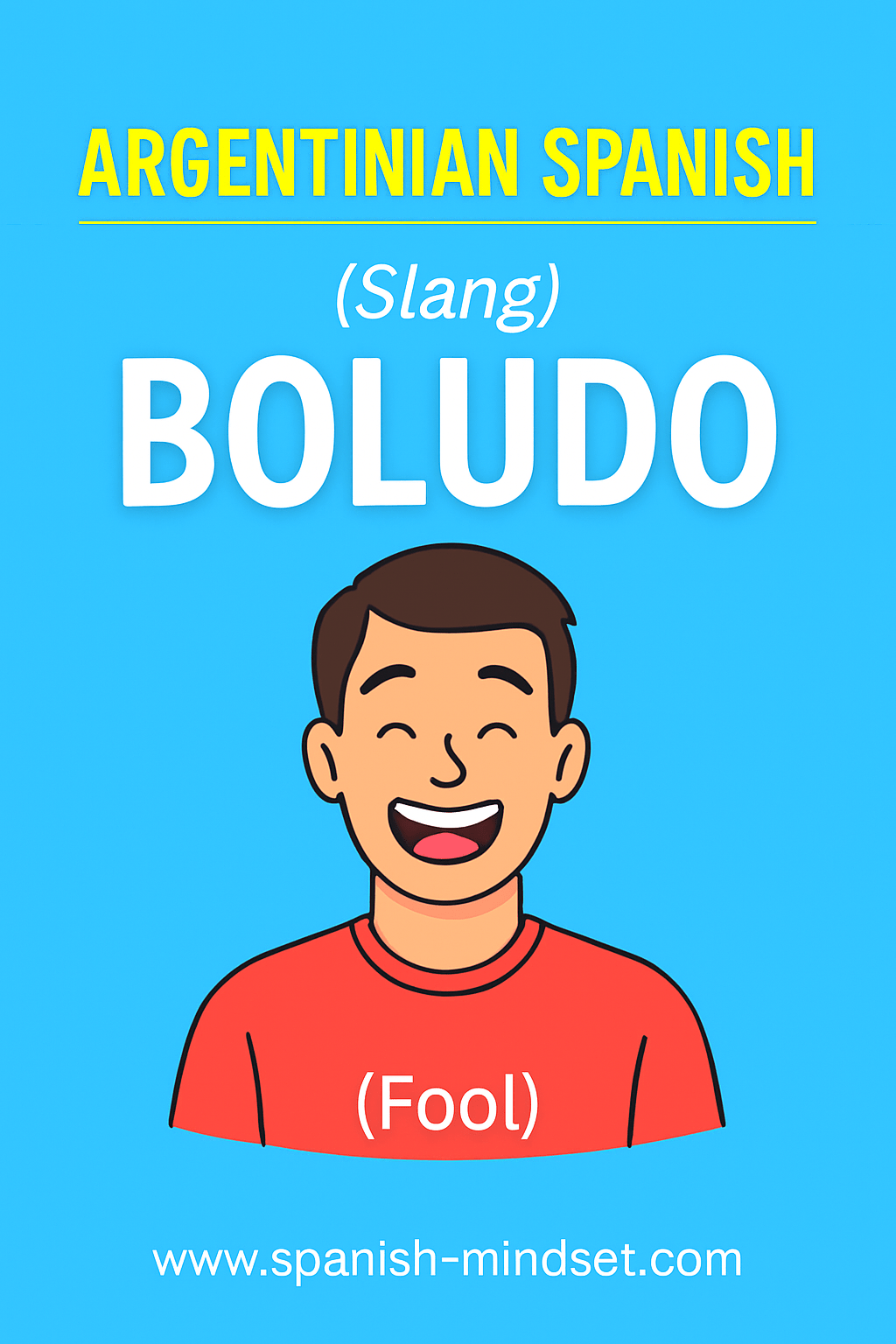 Boludo, argentinian spanish, meaning.