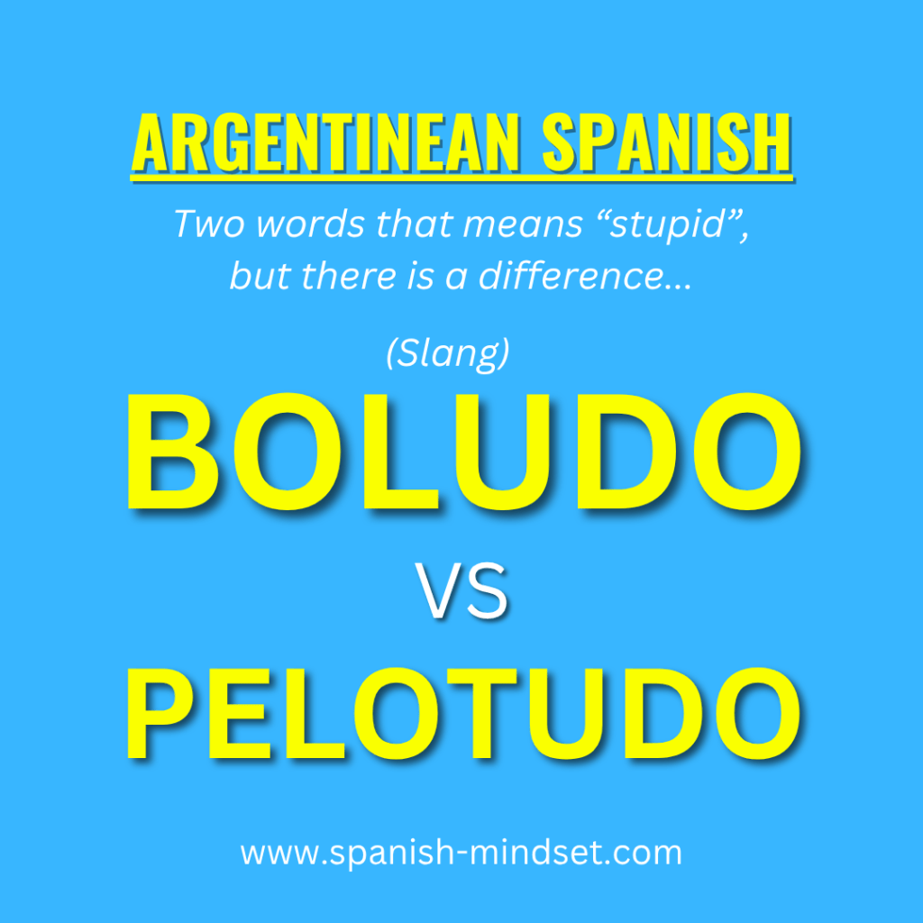 Boludo and Pelotudo: Argentine frendly Insults&nbsp;Explained